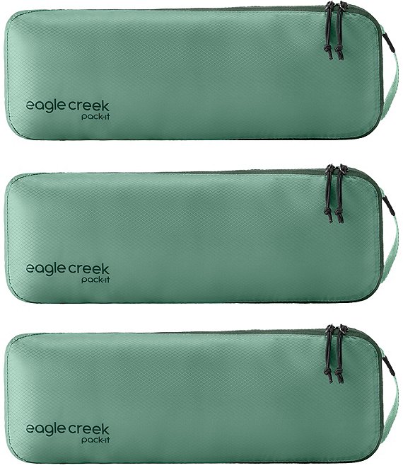 Eagle Creek Pack-It® Isolate Slim Cube M/M/M Set, Willow Green - Image 1
