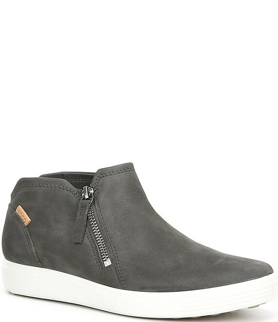 ECCO Women's Soft Low Cut Zip Bootie Sneakers