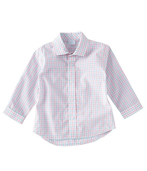 Edgehill Collection Baby Boys 3-24 Months Long-Sleeve Picnic Plaid Button-Front Shirt