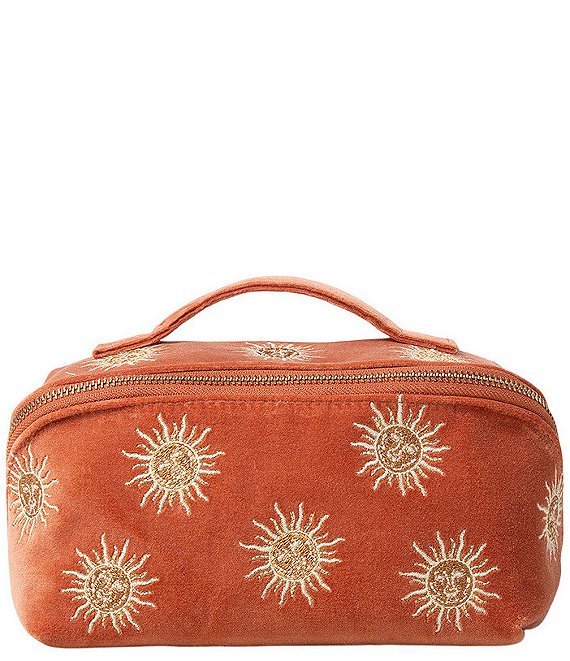 Elizabeth Scarlett Sun Goddess Open Flat Makeup Bag