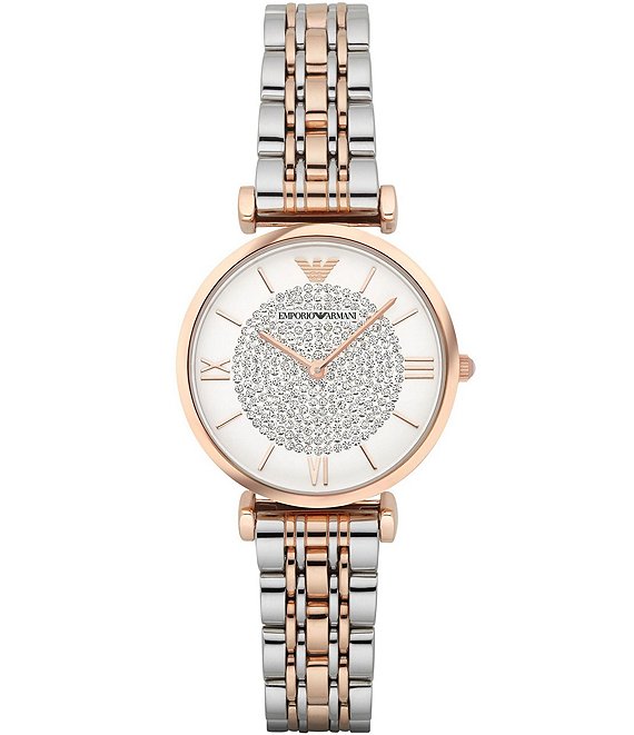 Emporio Armani Gia Two Tone Bracelet Watch
