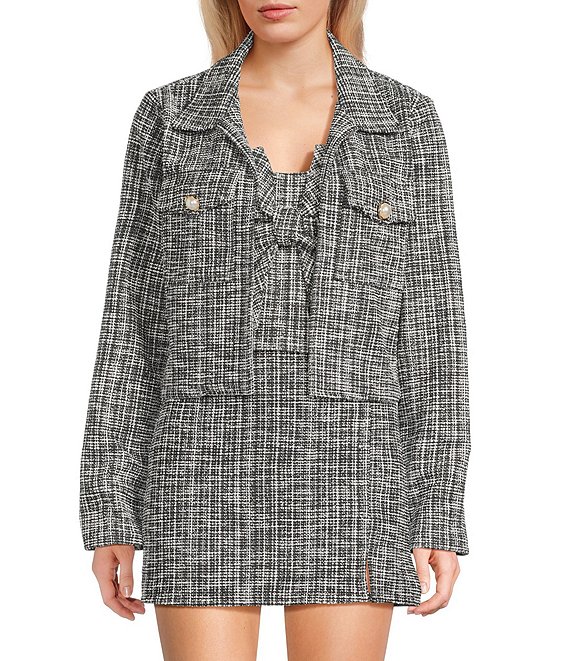 Evolutionary Coordinating Boucle Jacket