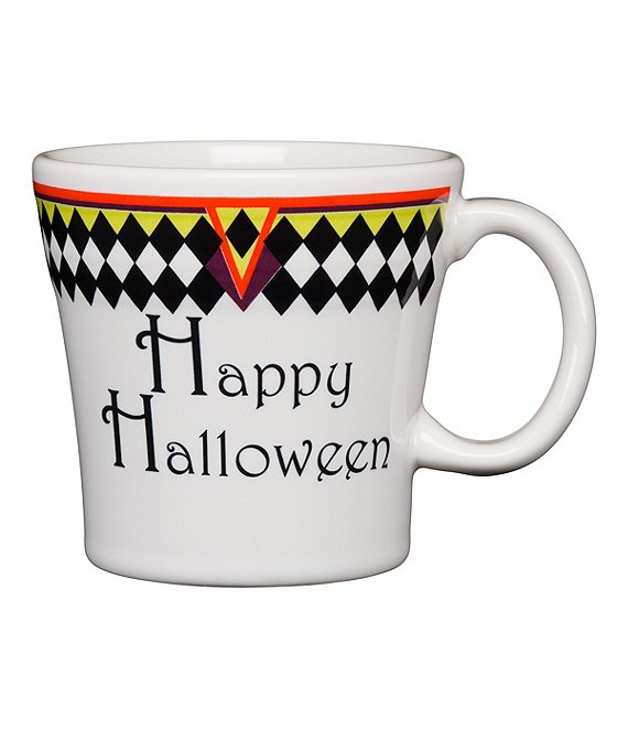 Fiesta Harlequin Happy Halloween Tapered Mug
