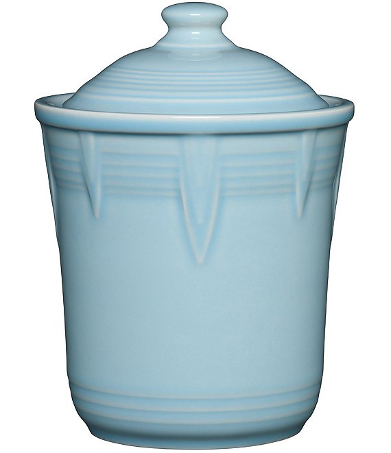 Fiesta Small Chevron Canister, 1-Quart, Sky - Image 1