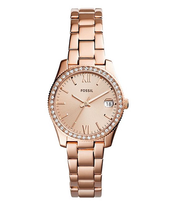 Fossil Scarlette Analog & Date Bracelet Watch