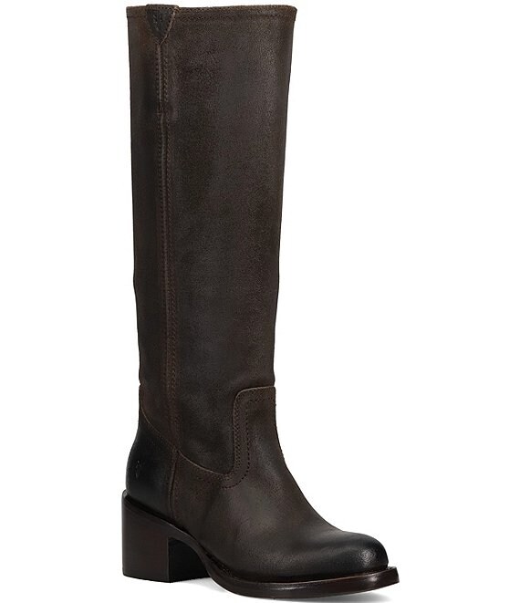 Frye Andy Suede Pull On Tall Boots
