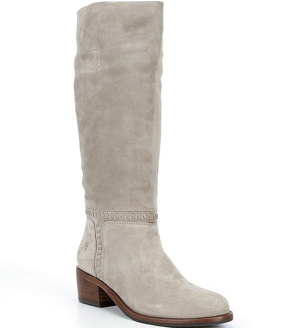 Frye Carson Suede Softy Tall Pull On Boots