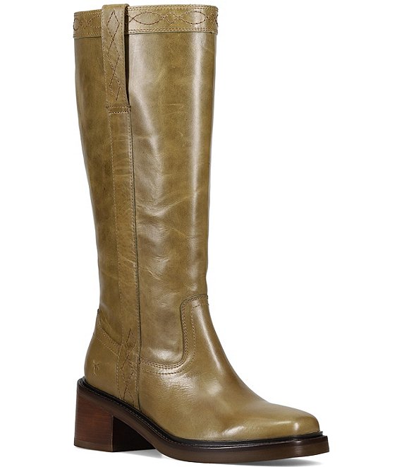 Frye Kate Pull On Tall Leather Boots