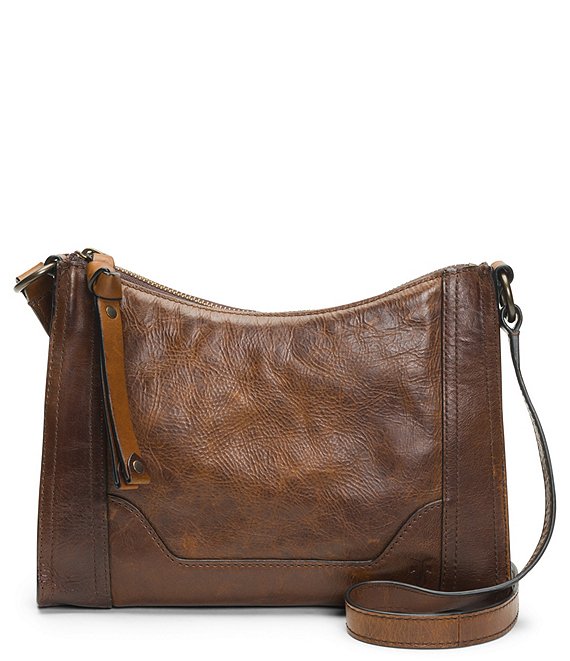 Frye Melissa Zip Leather Crossbody