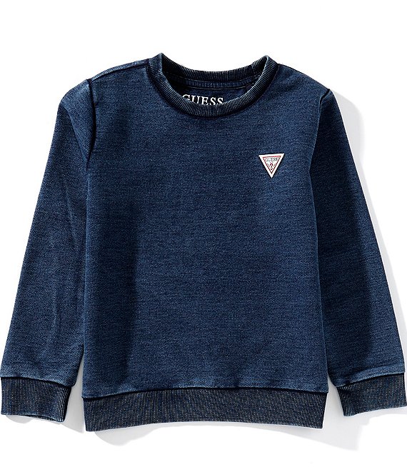 Guess Little Boys Long Sleeve Active Top Pullover