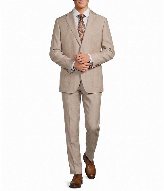 Hickey Freeman Modern Fit Solid 2-Piece Suit
