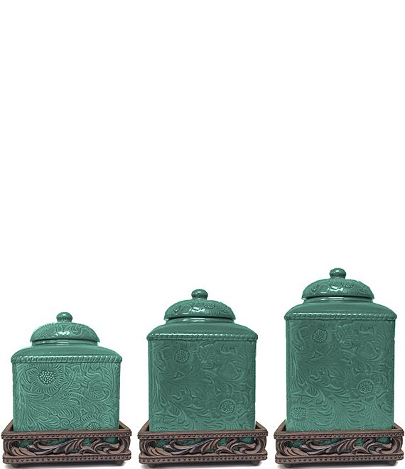 HiEnd Accents Savannah Canister Set