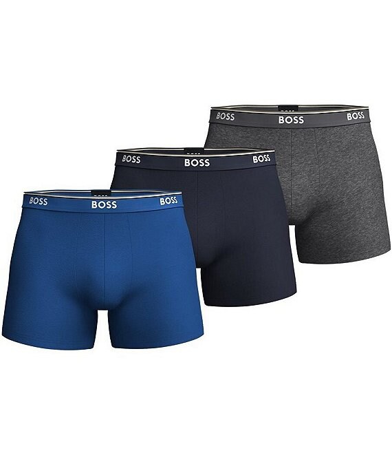 Hugo Boss Assorted Power Boxer Briefs 3-Pack