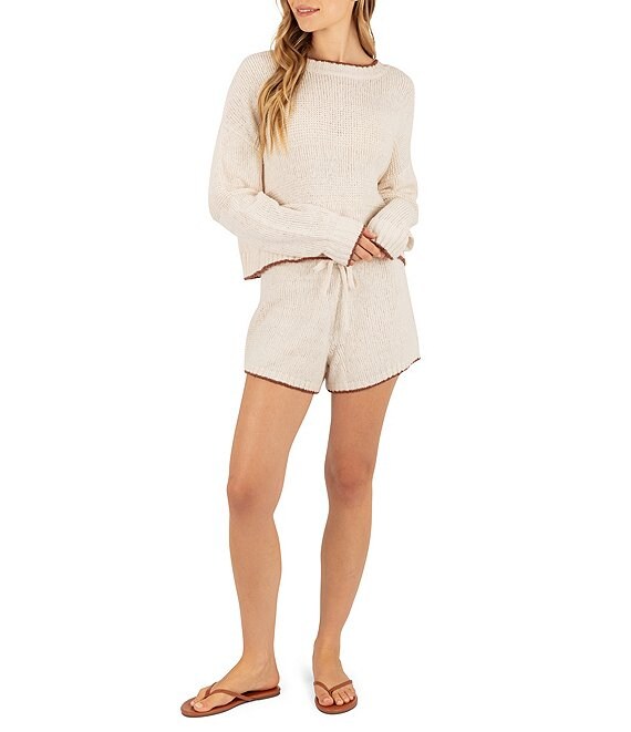 Hurley Long Sleeve Linear Pullover Sweater