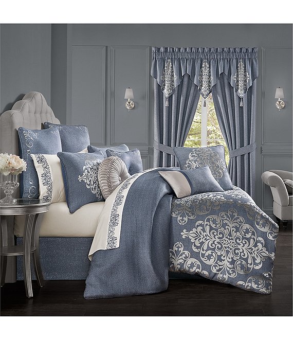 Color:Indigo - Image 1 - Richmond Comforter Set