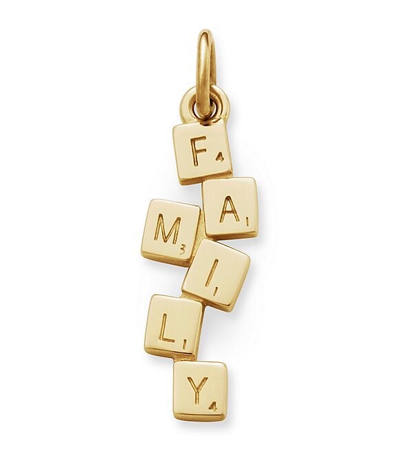 James Avery Family Time 14K Gold Charm