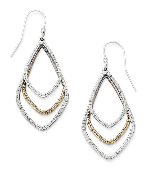 Color:Sterling Bronze - Image 1 - Forged Elements Ear Hooks
