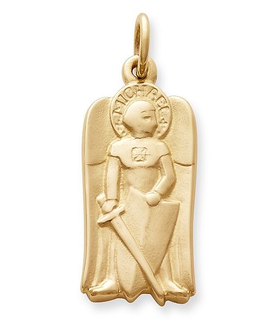 James Avery St Michael Charm