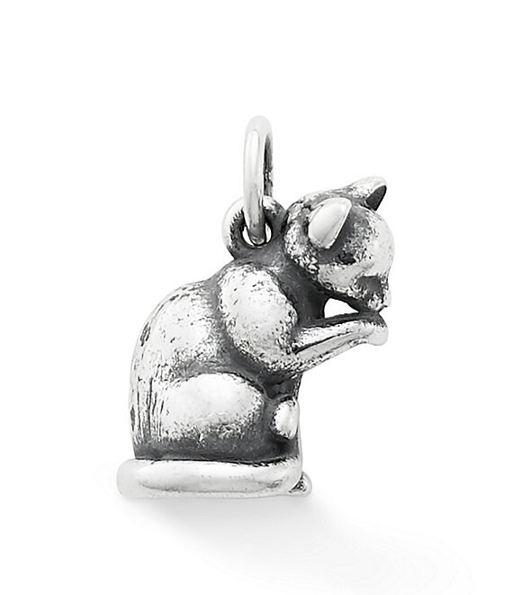 Color:Sterling Silver - Image 1 - Sweet Kitty Charm