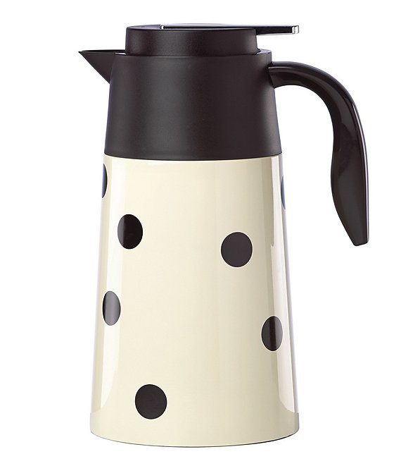 kate spade new york All in Good Taste Deco Dot Hot Beverage Carafe