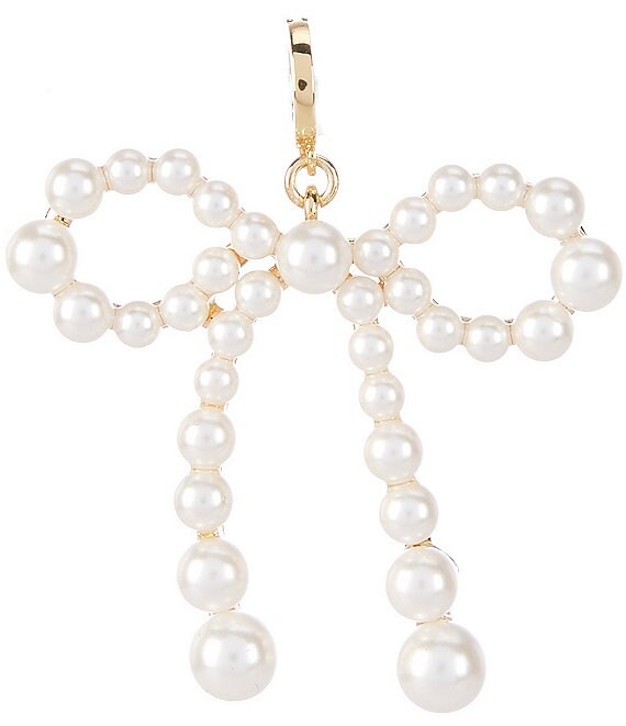 kate spade new york One In A Million Pearl Bow Charm