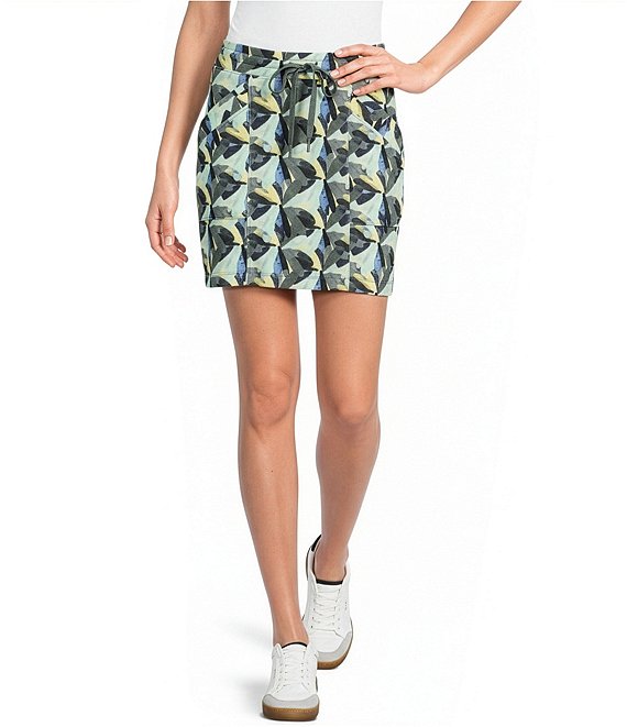 Kinesis Printed Cargo Drawstring Coordinating Skort
