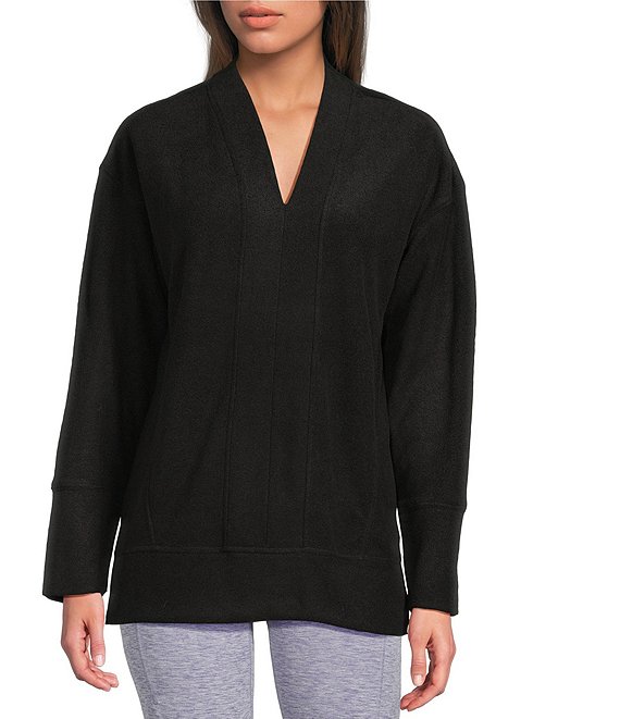 Kinesis V-Neck Long Sleeve Pullover