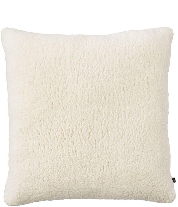 L.L.Bean Wicked Plush Throw Pillow, Antique White - Image 1