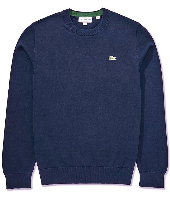 Lacoste Solid Crewneck Sweatshirt