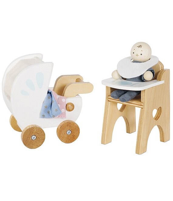 Le Toy Van Honeybake Nursery Doll Set for Doll House