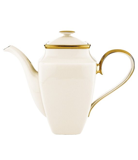 Lenox Eternal Ivory Square Coffee Pot