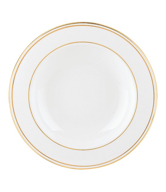 Lenox Federal Gold Bone China Rimmed Soup Bowl