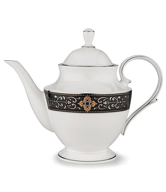 Lenox Vintage Jewel Bone China Teapot