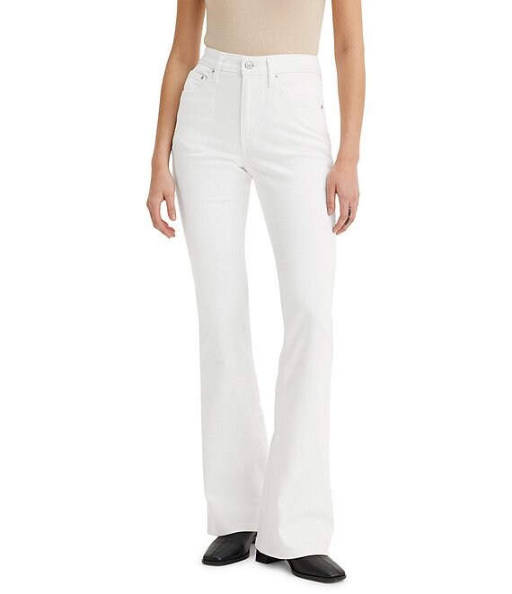 Levi's Levi's® 726 High Rise Bootcut Jeans, Soft Clean White - Image 1