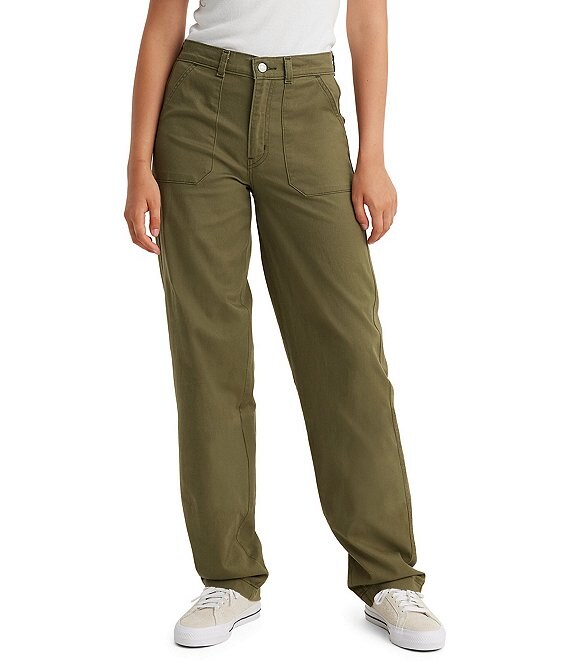 Levi's Levi's® High Rise Utility Pants, Olive Night - Image 1