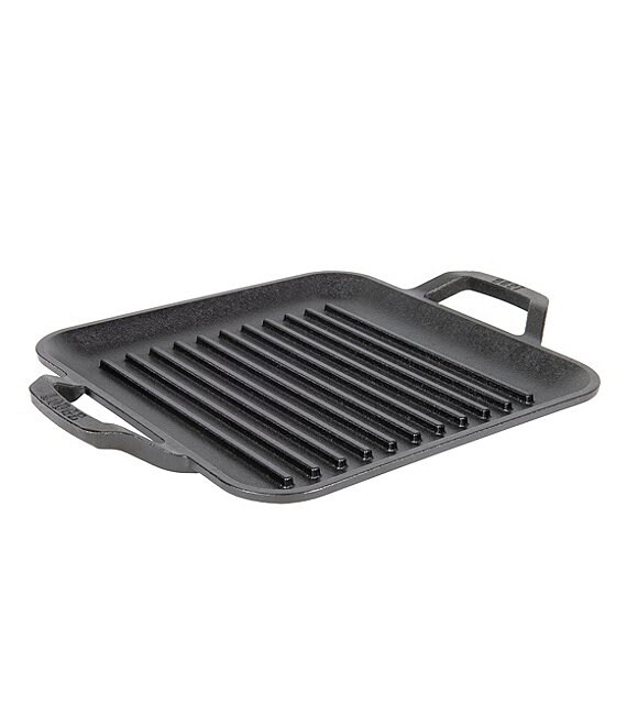 Lodge Cast Iron Chef Collection 11 Inch Square Grill Pan