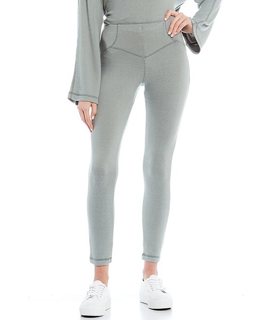 Color:Sage - Image 1 - Coordinating Pull On Leggings