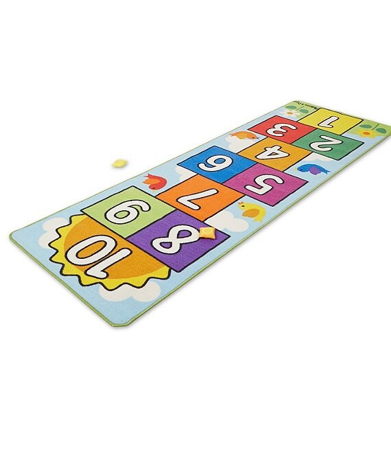 Melissa & Doug Hop & Count Hopscotch Rug Game