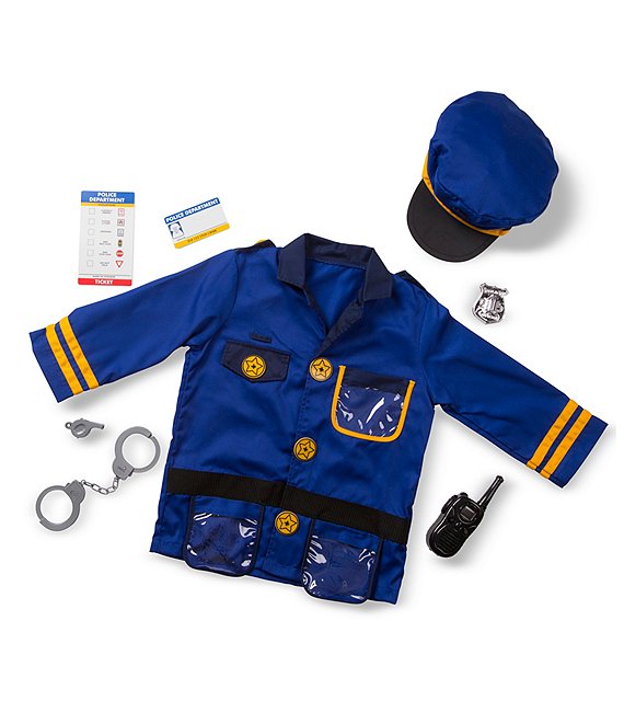 Melissa & Doug Police Officer Role Play Costume Set