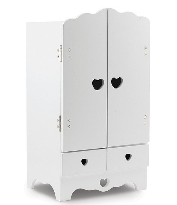 Melissa & Doug Wooden Doll Armoire