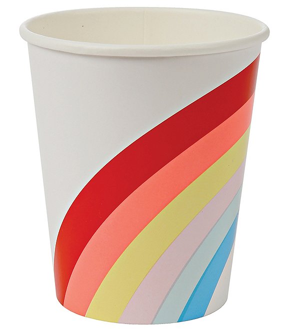 Meri Meri 12-Pack Rainbow Party Cups