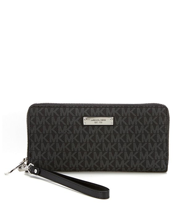 MICHAEL Michael Kors Jet Set Signature Continental Travel Twill Wallet