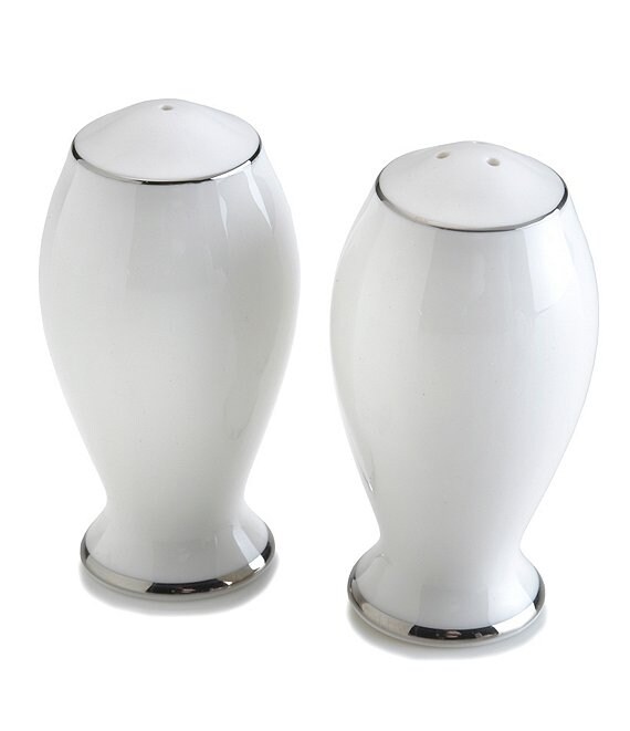 Mikasa Cameo Platinum China Salt and Pepper Shaker