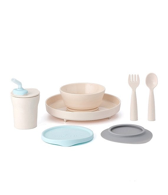 Color:Aqua - Image 1 - Little Foodie Tableware Set