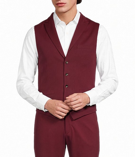 Murano Coordinating Solid Knit Suit Separates Shawl Vest