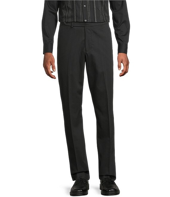 Murano The Holiday Edit Collection Alex Slim Fit Suit Separates Tux Pants, Black - Image 1