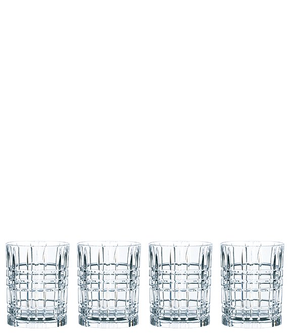 Nachtmann Square Whiskey Glasses, Set of 4