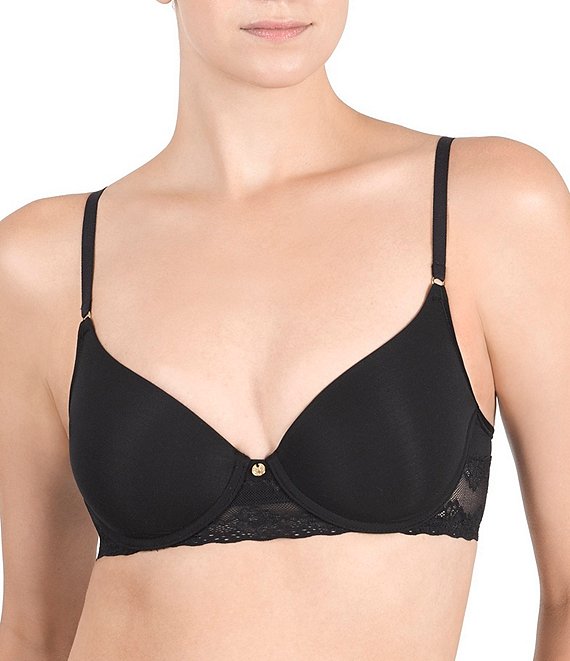 Color:Black - Image 1 - Bliss Perfection Contour Underwire T-Shirt Bra