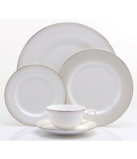 Oneida Juilliard Vintage Lace 20-Piece Bone China Dinnerware Set