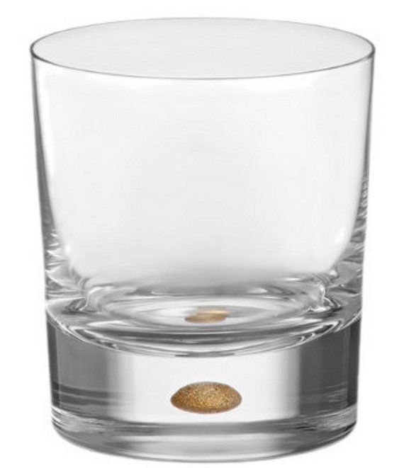 Orrefors Intermezzo Gold Old Fashioned Glasses, Set of 2, Gold - Image 1